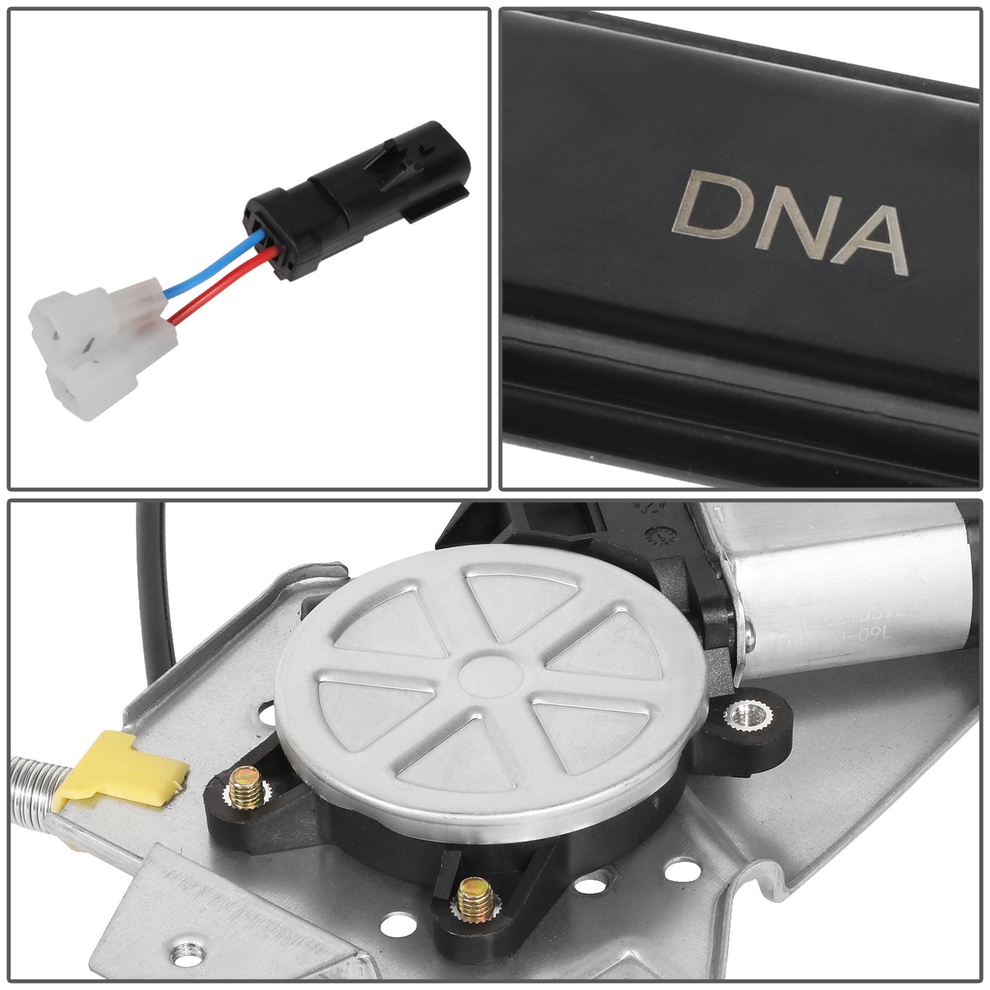 REGULADOR DE VENTANA WINDOW MOTORS & REGULATORS - METALLIC - 12-15 CHEVY CRUZE/16 CHEVY CRUZE LIMITED - METALLIC - BARE STEEL/PLASTIC