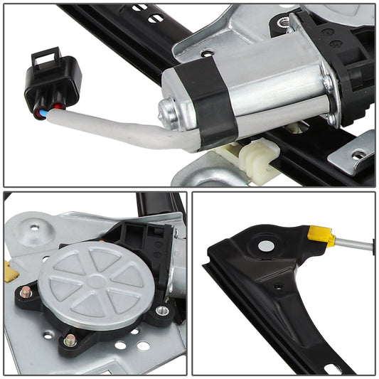 REGULADOR DE VENTANA WINDOW MOTORS & REGULATORS - METALLIC - 99-04 OLDSMOBILE ALERO/99-05 PONTIAC GRAND AM - FITS 4DR SEDAN MODELS ONLY - METALLIC - BARE STEEL/PLASTIC