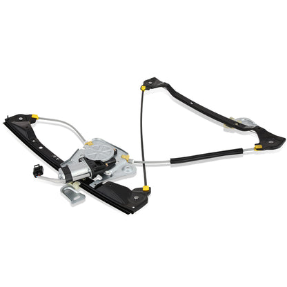 REGULADOR DE VENTANA WINDOW MOTORS & REGULATORS - METALLIC - 99-04 OLDSMOBILE ALERO/99-05 PONTIAC GRAND AM - FITS 4DR SEDAN MODELS ONLY - METALLIC - BARE STEEL/PLASTIC