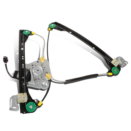 REGULADOR DE VENTANA WINDOW MOTORS & REGULATORS - METALLIC - 99-04 OLDSMOBILE ALERO/99-05 PONTIAC GRAND AM - METALLIC - BARE STEEL/PLASTIC