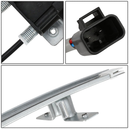 REGULADOR DE VENTANA WINDOW MOTORS & REGULATORS - METALLIC - 97-03 PONTIAC GRAND PRIX SEDAN - METALLIC - BARE STEEL/PLASTIC