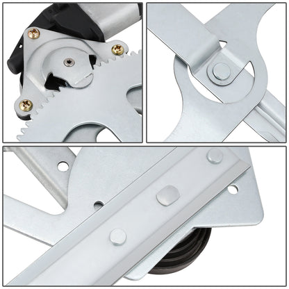 REGULADOR DE VENTANA WINDOW MOTORS & REGULATORS - METALLIC - 88-02 CHEVY GMC BLAZER TAHOE YUKON - METALLIC - BARE STEEL/PLASTIC