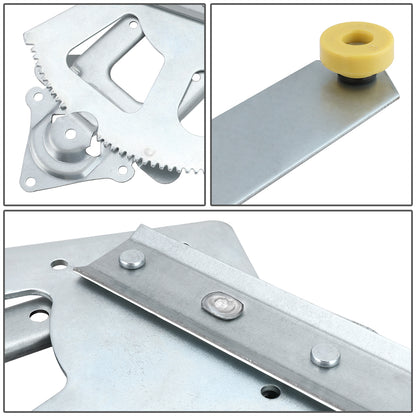 REGULADOR DE VENTANA WINDOW MOTORS & REGULATORS - METALLIC - 88-02 CHEVY GMC CADILLAC ESCALADE - METALLIC - BARE STEEL/PLASTIC