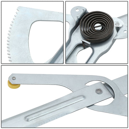 REGULADOR DE VENTANA WINDOW MOTORS & REGULATORS - METALLIC - 95-00 CHEVY GMC CADILLAC ESCALADE - METALLIC - BARE STEEL/PLASTIC