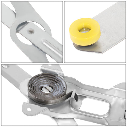 REGULADOR DE VENTANA WINDOW MOTORS & REGULATORS - METALLIC - 95-02 CADILLAC ESCALADE CHEVY C/K-SERIES 1500-3500 PICKUP/SUBURBAN - METALLIC - BARE STEEL/PLASTIC