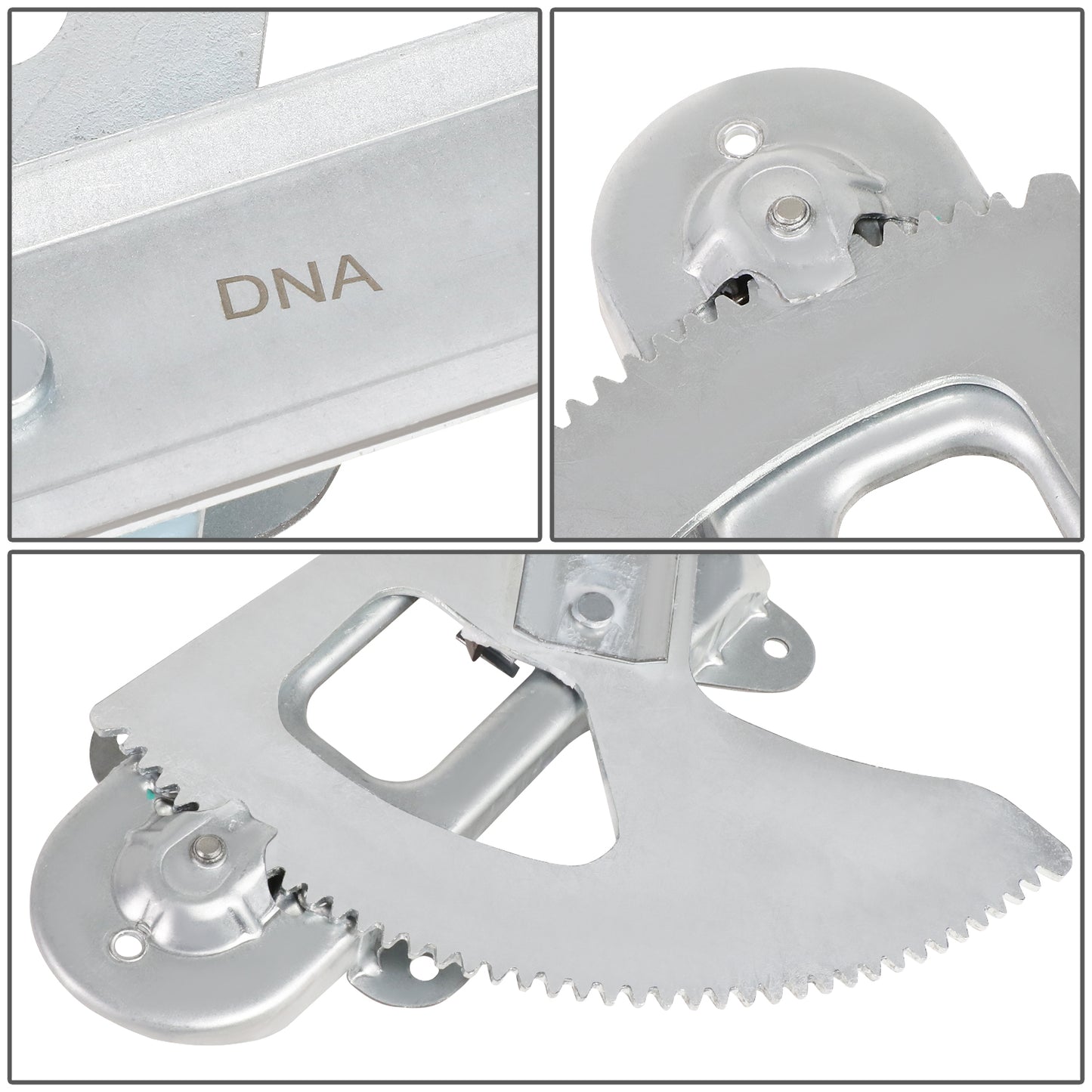 REGULADOR DE VENTANA WINDOW MOTORS & REGULATORS - METALLIC - 95-02 CADILLAC ESCALADE CHEVY C/K-SERIES 1500-3500 PICKUP/SUBURBAN - METALLIC - BARE STEEL/PLASTIC