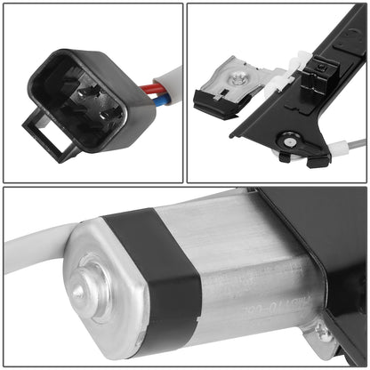 REGULADOR DE VENTANA WINDOW MOTORS & REGULATORS - METALLIC - 04-07 BUICK RAINIER/02-09 CHEVY TRAILBLAZER/02-09 GMC ENVOY/03-08 ISUZU ASCENDER/02-04 OLDSMOBILE BRAVADA/05-09 SAAB 9-7X - METALLIC - BARE STEEL/PLASTIC