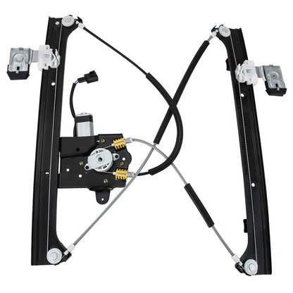 REGULADOR DE VENTANA WINDOW MOTORS & REGULATORS - METALLIC - 04-07 BUICK RAINIER/02-09 CHEVY TRAILBLAZER/02-09 GMC ENVOY/03-08 ISUZU ASCENDER/02-04 OLDSMOBILE BRAVADA/05-09 SAAB 9-7X - METALLIC - BARE STEEL/PLASTIC
