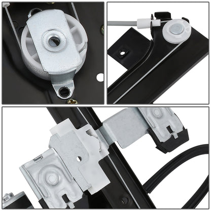 REGULADOR DE VENTANA WINDOW MOTORS & REGULATORS - METALLIC - 04-07 BUICK RAINIER/02-09 CHEVY TRAILBLAZER/02-09 GMC ENVOY/03-08 ISUZU ASCENDER/02-04 OLDSMOBILE BRAVADA/05-09 SAAB 9-7X - METALLIC - BARE STEEL/PLASTIC