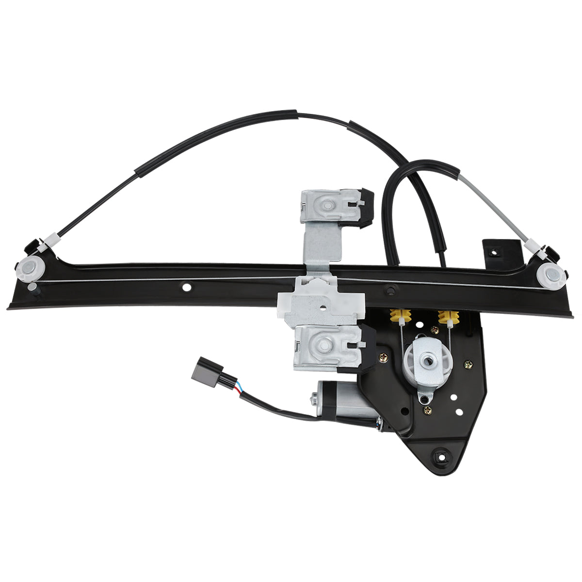 REGULADOR DE VENTANA WINDOW MOTORS & REGULATORS - METALLIC - 04-07 BUICK RAINIER/02-09 CHEVY TRAILBLAZER/02-09 GMC ENVOY/03-08 ISUZU ASCENDER/02-04 OLDSMOBILE BRAVADA/05-09 SAAB 9-7X - METALLIC - BARE STEEL/PLASTIC