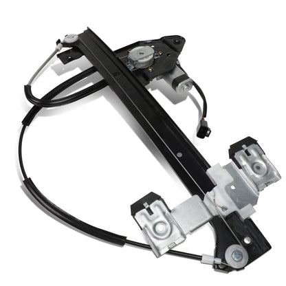 REGULADOR DE VENTANA WINDOW MOTORS & REGULATORS - METALLIC - 04-07 BUICK RAINIER/02-09 CHEVY TRAILBLAZER/02-09 GMC ENVOY/04-08 ISUZU ASCENDER/02-04 OLDSMOBILE BRAVADA/05-09 SAAB 9-7X - FITS TRAILBLAZER, ENVOY, ASCENDER MODELS WITH 5 PASSENGER SEATING -