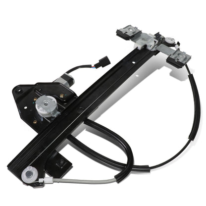 REGULADOR DE VENTANA WINDOW MOTORS & REGULATORS - METALLIC - 04-07 BUICK RAINIER/02-09 CHEVY TRAILBLAZER/02-09 GMC ENVOY/04-08 ISUZU ASCENDER/02-04 OLDSMOBILE BRAVADA/05-09 SAAB 9-7X - FITS TRAILBLAZER, ENVOY, ASCENDER MODELS WITH 5 PASSENGER SEATING -