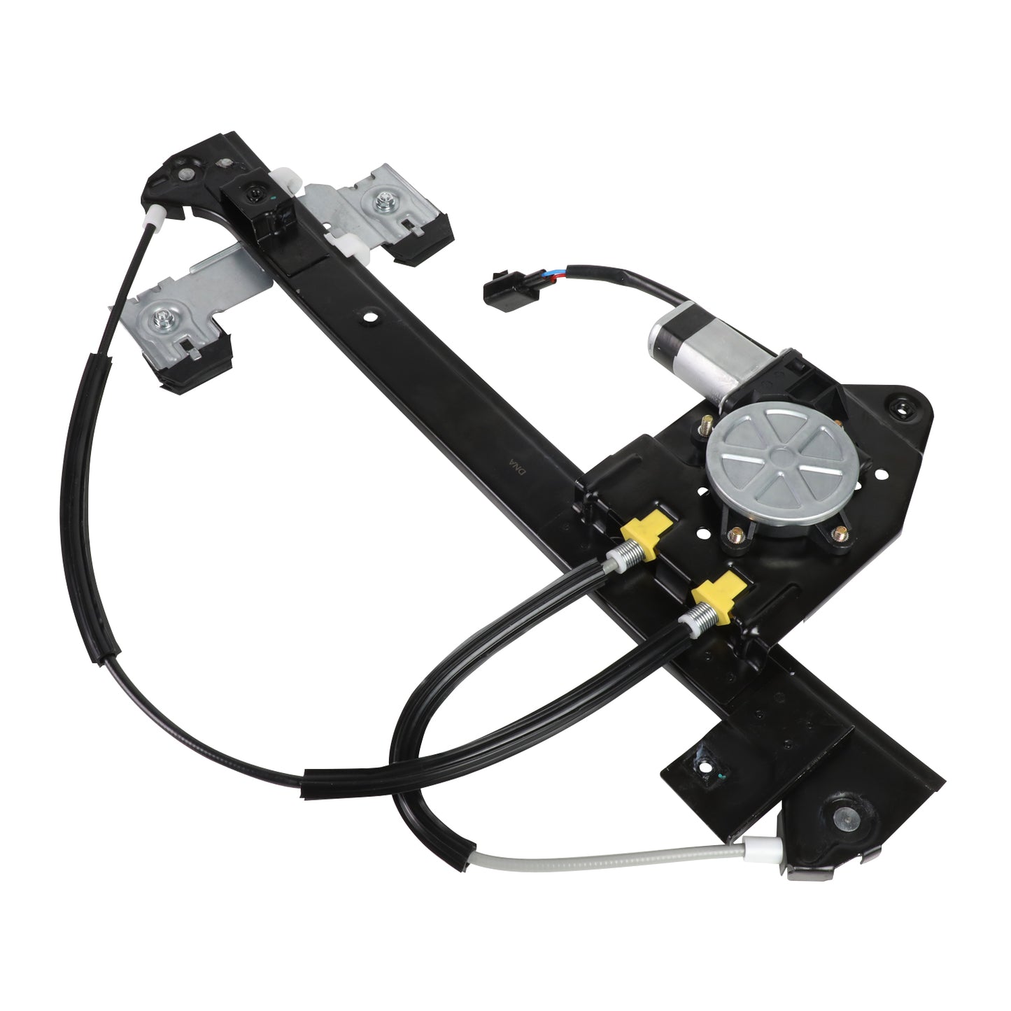 REGULADOR DE VENTANA WINDOW MOTORS & REGULATORS - METALLIC - 04-07 BUICK RAINIER/02-09 CHEVY TRAILBLAZER/02-09 GMC ENVOY/04-08 ISUZU ASCENDER/02-04 OLDSMOBILE BRAVADA/05-09 SAAB 9-7X - FITS TRAILBLAZER, ENVOY, ASCENDER MODELS WITH 5 PASSENGER SEATING -