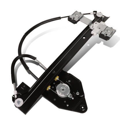 REGULADOR DE VENTANA WINDOW MOTORS & REGULATORS - METALLIC - 04-07 BUICK RAINIER/02-09 CHEVY TRAILBLAZER/02-09 GMC ENVOY/04-08 ISUZU ASCENDER/02-04 OLDSMOBILE BRAVADA/05-09 SAAB 9-7X - FITS TRAILBLAZER, ENVOY, ASCENDER MODELS WITH 5 PASSENGER SEATING -