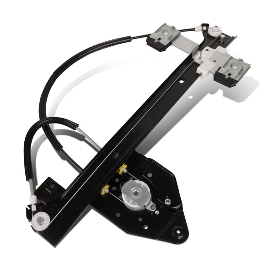 REGULADOR DE VENTANA WINDOW MOTORS & REGULATORS - METALLIC - 04-07 BUICK RAINIER/02-09 CHEVY TRAILBLAZER/02-09 GMC ENVOY/04-08 ISUZU ASCENDER/02-04 OLDSMOBILE BRAVADA/05-09 SAAB 9-7X - FITS TRAILBLAZER, ENVOY, ASCENDER MODELS WITH 5 PASSENGER SEATING -