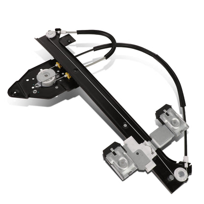 REGULADOR DE VENTANA WINDOW MOTORS & REGULATORS - METALLIC - 04-07 BUICK RAINIER/02-09 CHEVY TRAILBLAZER/02-09 GMC ENVOY/04-08 ISUZU ASCENDER/02-04 OLDSMOBILE BRAVADA/05-09 SAAB 9-7X - FITS TRAILBLAZER, ENVOY, ASCENDER MODELS WITH 5 PASSENGER SEATING -