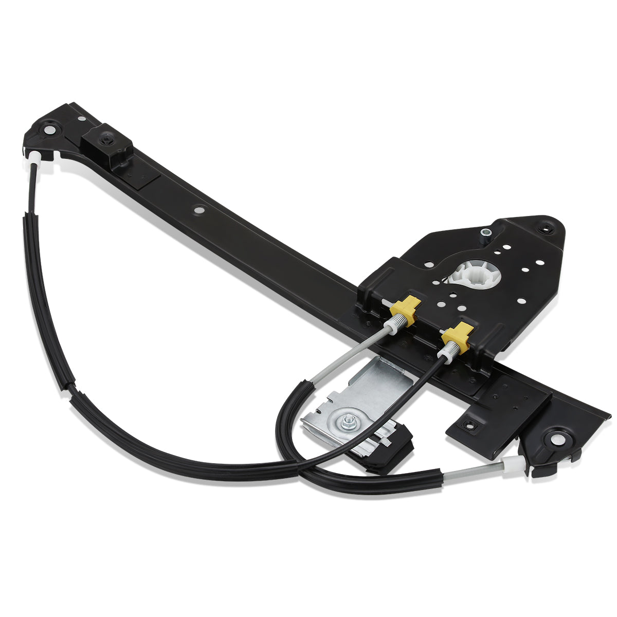 REGULADOR DE VENTANA WINDOW MOTORS & REGULATORS - METALLIC - 04-07 BUICK RAINIER/02-09 CHEVY TRAILBLAZER/02-09 GMC ENVOY/03-08 ISUZU ASCENDER/02-04 OLDSMOBILE BRAVADA/05-09 SAAB 9-7X - METALLIC - BARE STEEL/PLASTIC