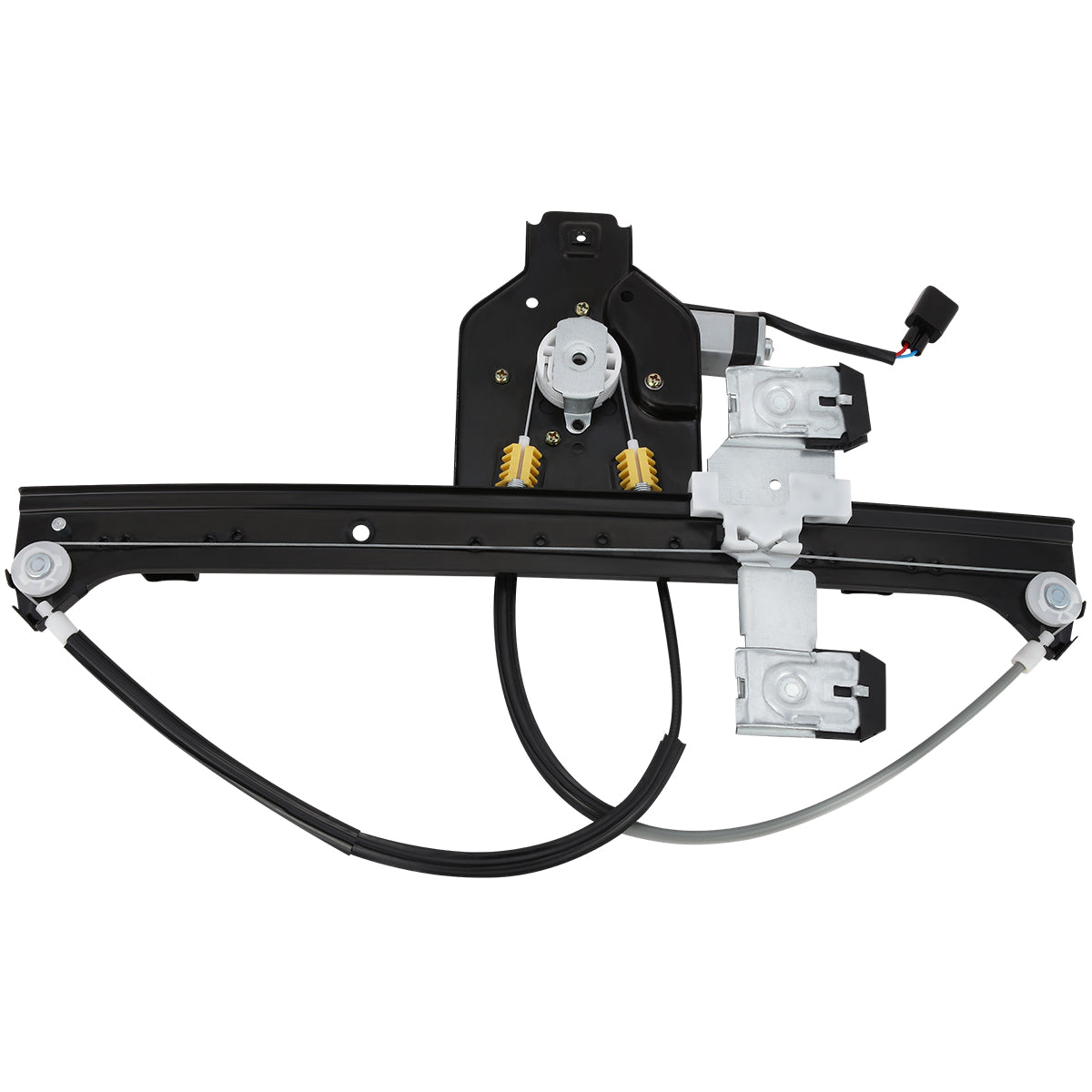 REGULADOR DE VENTANA WINDOW MOTORS & REGULATORS - METALLIC - 02-06 CHEVY TRAILBLAZER/02-06 GMC ENVOY/03-05 ISUZU ASCENDER - METALLIC - BARE STEEL/PLASTIC