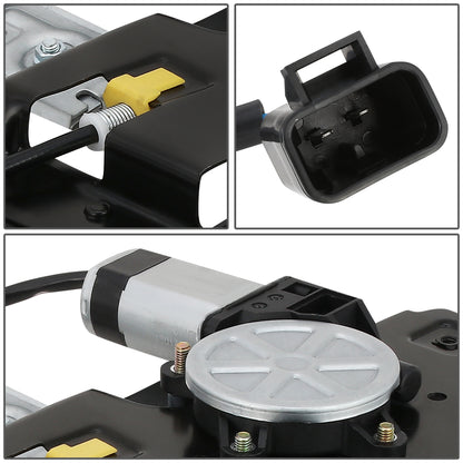 REGULADOR DE VENTANA WINDOW MOTORS & REGULATORS - METALLIC - 02-06 CHEVY TRAILBLAZER/02-06 GMC ENVOY/03-05 ISUZU ASCENDER - METALLIC - BARE STEEL/PLASTIC