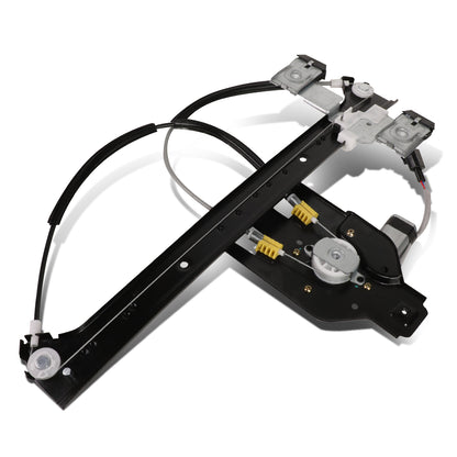 REGULADOR DE VENTANA WINDOW MOTORS & REGULATORS - METALLIC - 02-06 CHEVY TRAILBLAZER/02-06 GMC ENVOY/03-05 ISUZU ASCENDER - FITS MODELS WITH 7 PASSENGER SEATING - METALLIC - BARE STEEL/PLASTIC