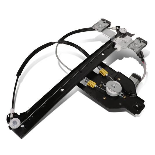 REGULADOR DE VENTANA WINDOW MOTORS & REGULATORS - METALLIC - 02-06 CHEVY TRAILBLAZER/02-06 GMC ENVOY/03-05 ISUZU ASCENDER - FITS MODELS WITH 7 PASSENGER SEATING - METALLIC - BARE STEEL/PLASTIC