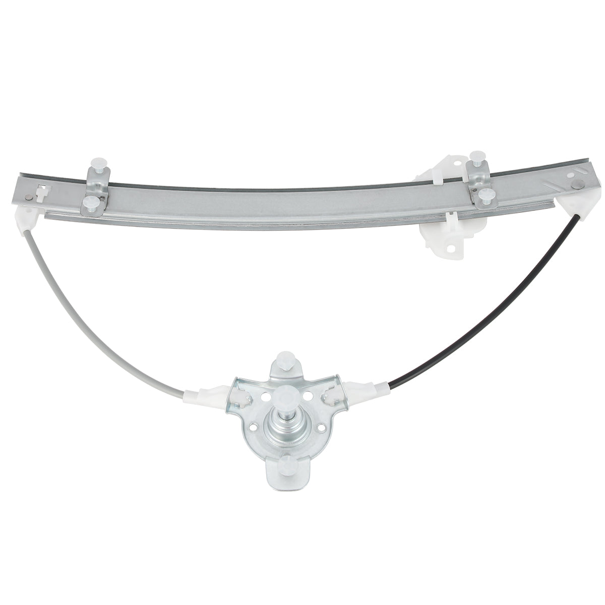 REGULADOR DE VENTANA WINDOW MOTORS & REGULATORS - METALLIC - 95-99 HYUNDAI ACCENT SEDAN - METALLIC - BARE STEEL/PLASTIC