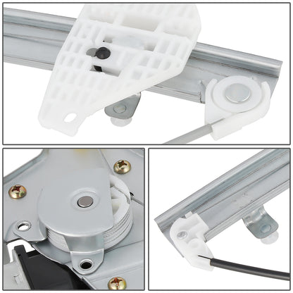 REGULADOR DE VENTANA WINDOW MOTORS & REGULATORS - METALLIC - 00-05 HYUNDAI ACCENT SEDAN - METALLIC - BARE STEEL/PLASTIC