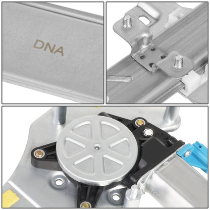 REGULADOR DE VENTANA WINDOW MOTORS & REGULATORS - METALLIC - 04-05 DODGE VERNA
 00-05 HYUNDAI ACCENT SEDAN - METALLIC - BARE STEEL/PLASTIC