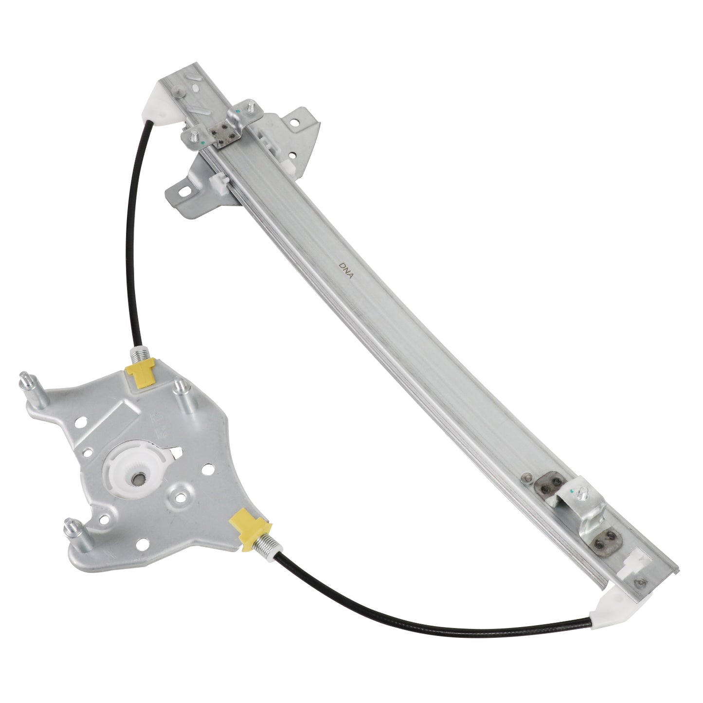 REGULADOR DE VENTANA WINDOW MOTORS & REGULATORS - METALLIC - 04-05 DODGE VERNA/00-05 HYUNDAI ACCENT SEDAN - METALLIC - BARE STEEL/PLASTIC