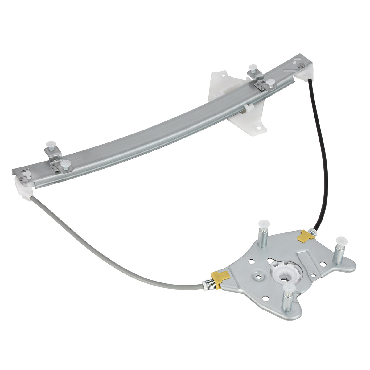 REGULADOR DE VENTANA WINDOW MOTORS & REGULATORS - METALLIC - 00-05 HYUNDAI ACCENT HATCHBACK - METALLIC - BARE STEEL/PLASTIC