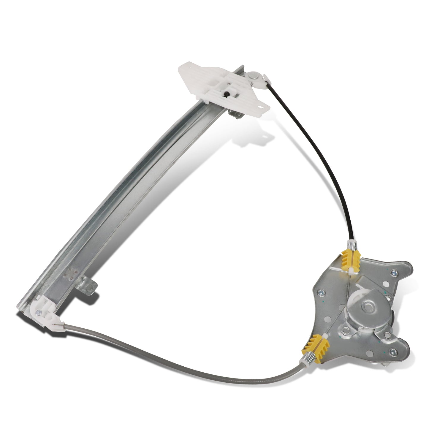 REGULADOR DE VENTANA WINDOW MOTORS & REGULATORS - METALLIC - 04-05 DODGE VERNA/00-05 HYUNDAI ACCENT HATCHBACK - METALLIC - BARE STEEL/PLASTIC