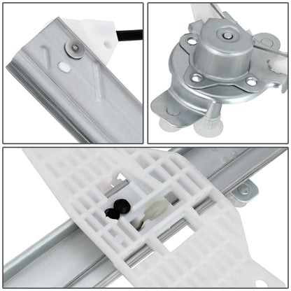 REGULADOR DE VENTANA WINDOW MOTORS & REGULATORS - METALLIC - 00-05 HYUNDAI ACCENT HATCHBACK - METALLIC - BARE STEEL/PLASTIC