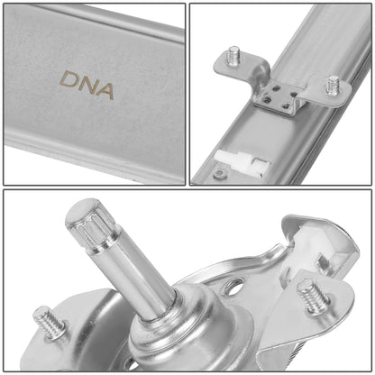 REGULADOR DE VENTANA WINDOW MOTORS & REGULATORS - METALLIC - 04-05 DODGE VERNA/00-05 HYUNDAI ACCENT HATCHBACK - METALLIC - BARE STEEL/PLASTIC