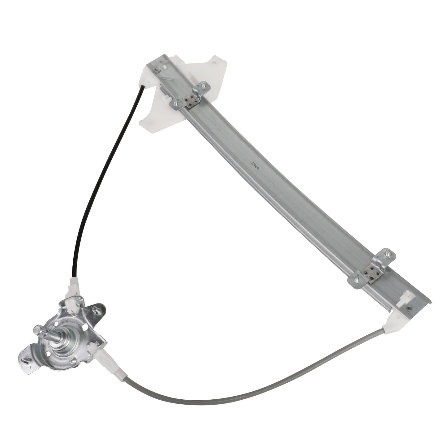 REGULADOR DE VENTANA WINDOW MOTORS & REGULATORS - METALLIC - 04-05 DODGE VERNA/00-05 HYUNDAI ACCENT HATCHBACK - METALLIC - BARE STEEL/PLASTIC