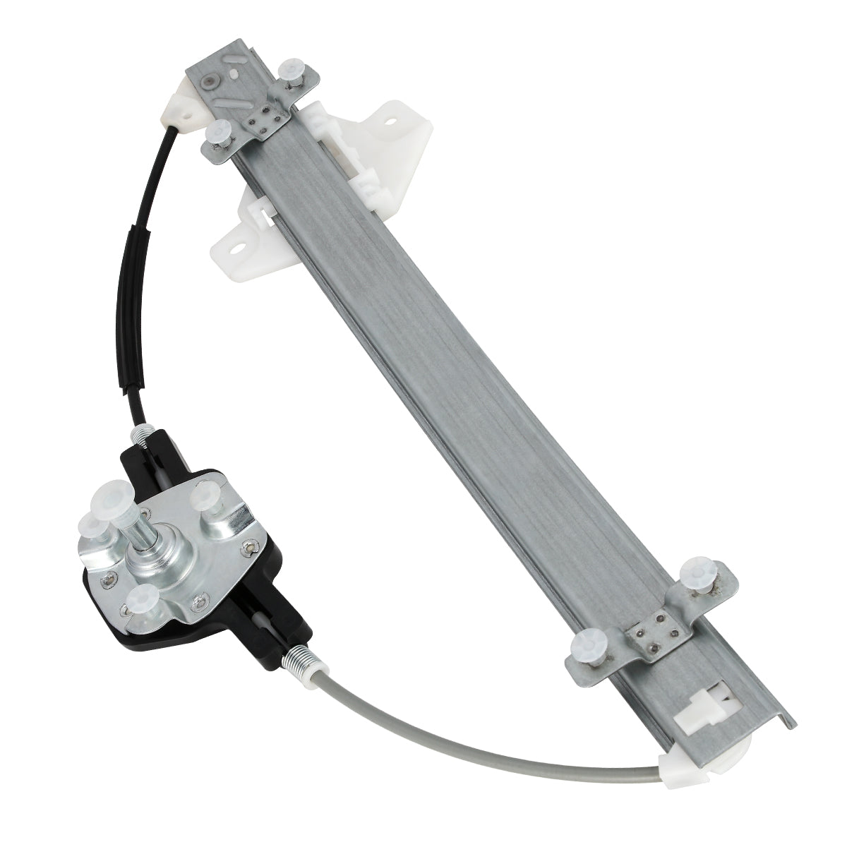 REGULADOR DE VENTANA WINDOW MOTORS & REGULATORS - METALLIC - 06-11 HYUNDAI ACCENT SEDAN/06-11 KIA RIO/06-11 KIA RIO5 - METALLIC - BARE STEEL/PLASTIC