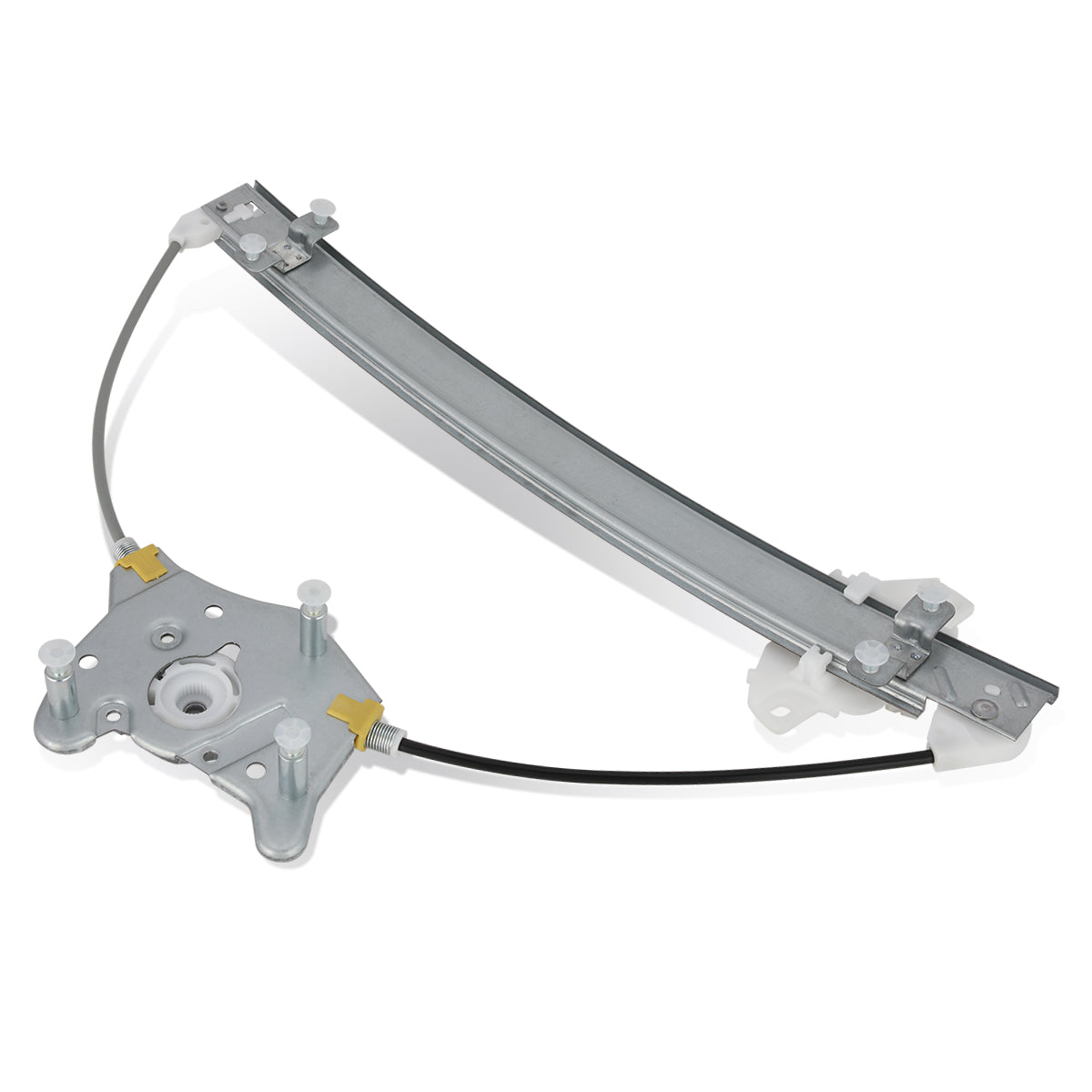 REGULADOR DE VENTANA WINDOW MOTORS & REGULATORS - METALLIC - 96-00 HYUNDAI ELANTRA - METALLIC - BARE STEEL/PLASTIC