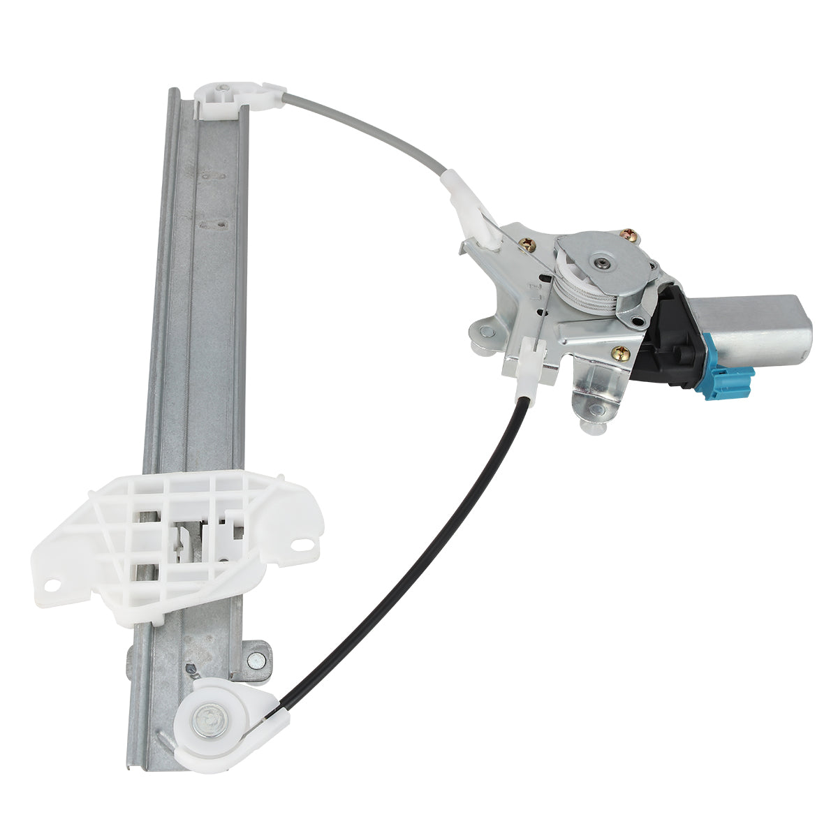 REGULADOR DE VENTANA WINDOW MOTORS & REGULATORS - METALLIC - 96-00 HYUNDAI ELANTRA - METALLIC - BARE STEEL/PLASTIC