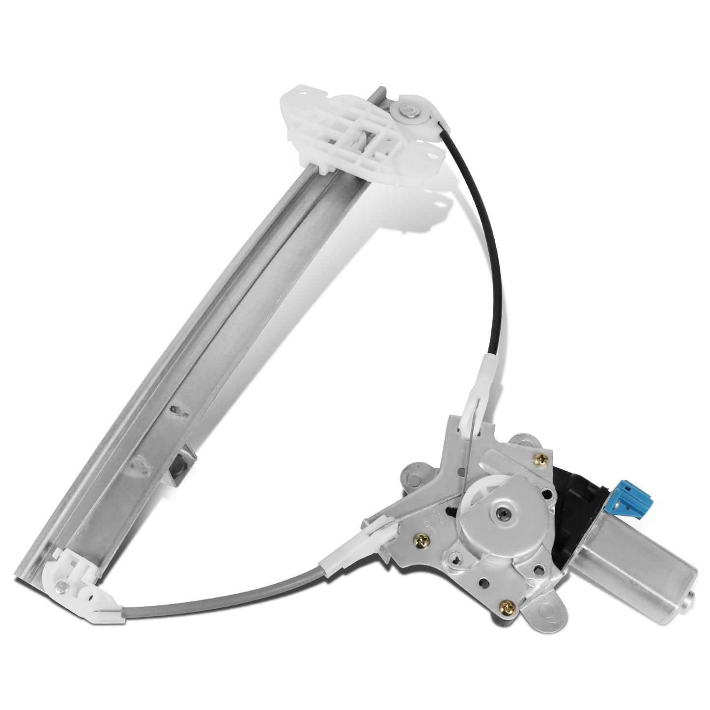 REGULADOR DE VENTANA WINDOW MOTORS & REGULATORS - METALLIC - 96-00 HYUNDAI ELANTRA - METALLIC - BARE STEEL/PLASTIC