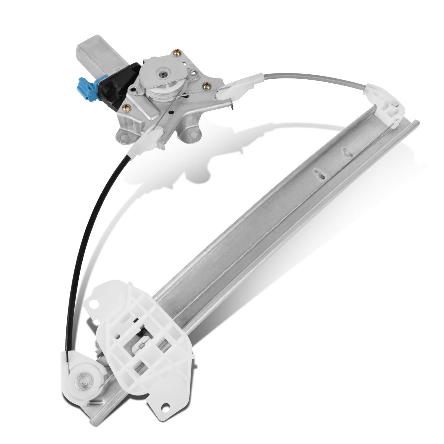 REGULADOR DE VENTANA WINDOW MOTORS & REGULATORS - METALLIC - 96-00 HYUNDAI ELANTRA - METALLIC - BARE STEEL/PLASTIC