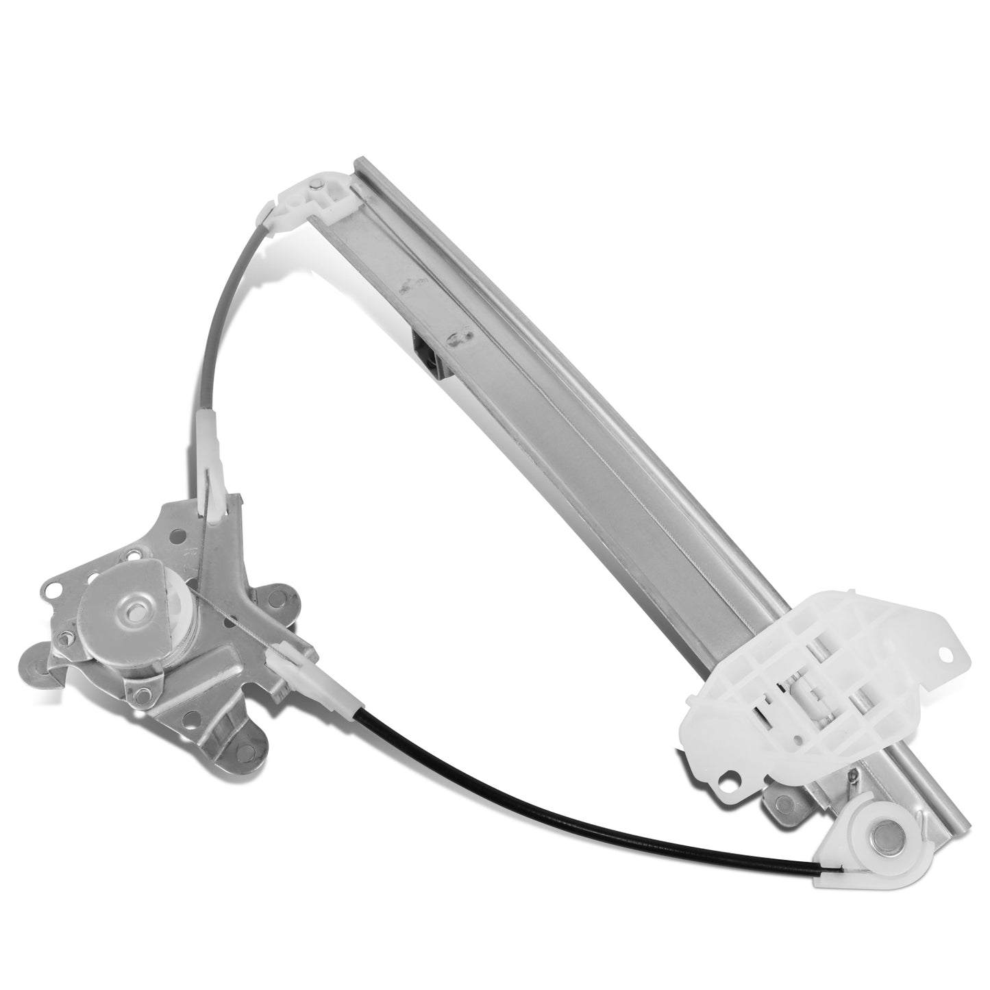 REGULADOR DE VENTANA WINDOW MOTORS & REGULATORS - METALLIC - 96-00 HYUNDAI ELANTRA - METALLIC - BARE STEEL/PLASTIC