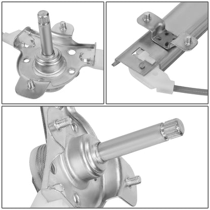 REGULADOR DE VENTANA WINDOW MOTORS & REGULATORS - METALLIC - 99-01 HYUNDAI SONATA - METALLIC - BARE STEEL/PLASTIC
