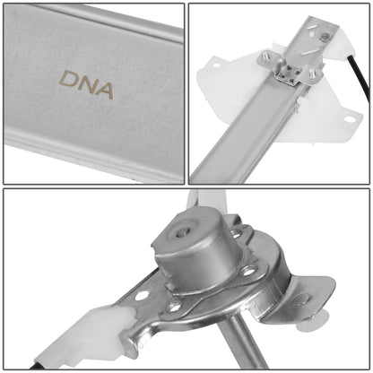 REGULADOR DE VENTANA WINDOW MOTORS & REGULATORS - METALLIC - 99-01 HYUNDAI SONATA - METALLIC - BARE STEEL/PLASTIC