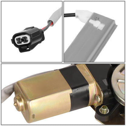 REGULADOR DE VENTANA WINDOW MOTORS & REGULATORS - METALLIC - 94-97 HONDA PASSPORT/94-97 ISUZU RODEO - METALLIC - BARE STEEL/PLASTIC