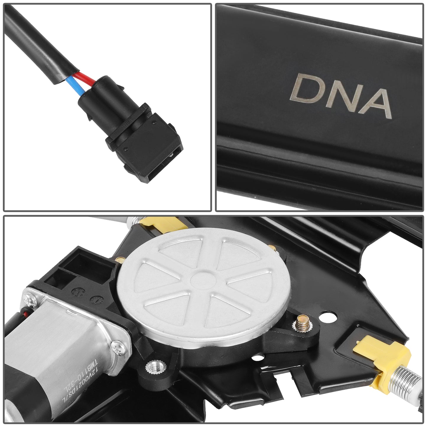 REGULADOR DE VENTANA WINDOW MOTORS & REGULATORS - METALLIC - 02-05 LAND ROVER FREELANDER - METALLIC - BARE STEEL/PLASTIC