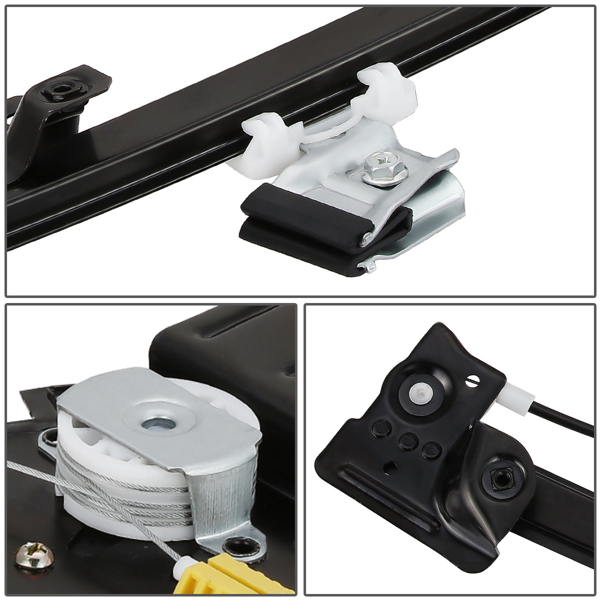 REGULADOR DE VENTANA WINDOW MOTORS & REGULATORS - METALLIC - 02-05 LAND ROVER FREELANDER - METALLIC - BARE STEEL/PLASTIC