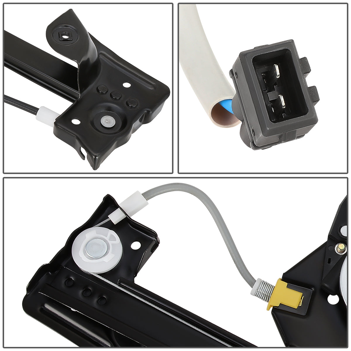 REGULADOR DE VENTANA WINDOW MOTORS & REGULATORS - METALLIC - 02-05 LAND ROVER FREELANDER - METALLIC - BARE STEEL/PLASTIC