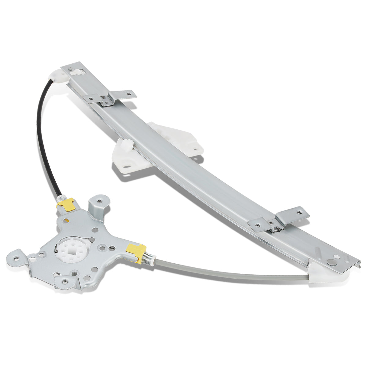 REGULADOR DE VENTANA WINDOW MOTORS & REGULATORS - METALLIC - 93-96 MITSUBISHI MIRAGE - METALLIC - BARE STEEL/PLASTIC