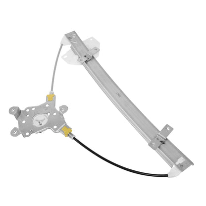 REGULADOR DE VENTANA WINDOW MOTORS & REGULATORS - METALLIC - 93-96 MITSUBISHI MIRAGE SEDAN - METALLIC - BARE STEEL/PLASTIC