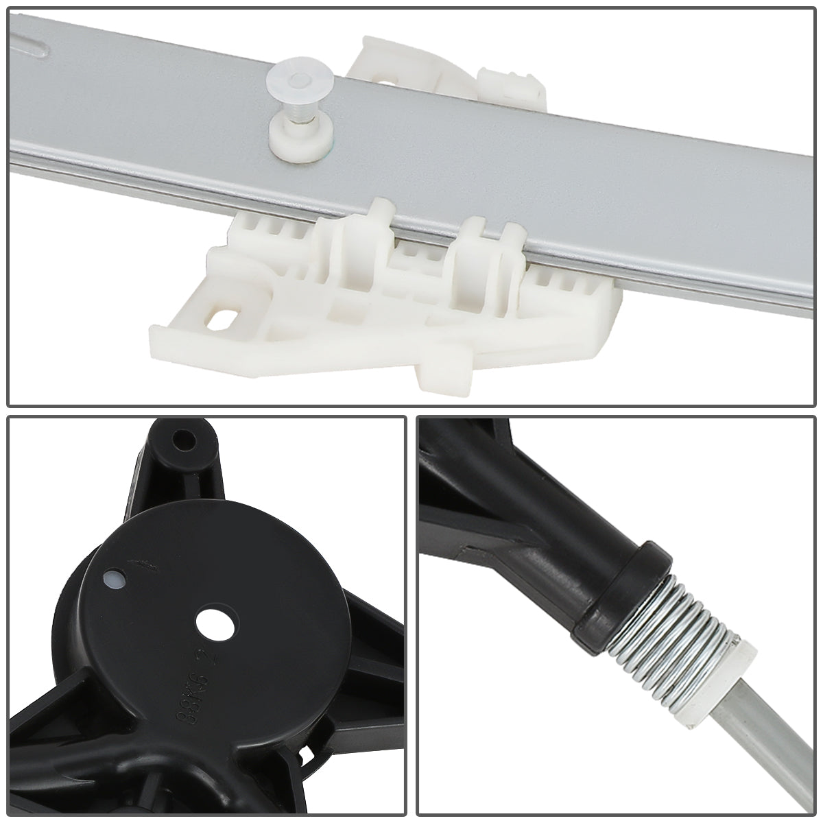 REGULADOR DE VENTANA WINDOW MOTORS & REGULATORS - METALLIC - 06-17 MAZDA 5 - METALLIC - BARE STEEL/PLASTIC