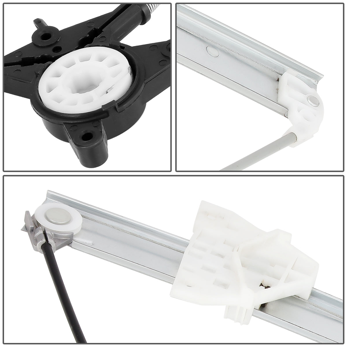 REGULADOR DE VENTANA WINDOW MOTORS & REGULATORS - METALLIC - 06-17 MAZDA 5 - METALLIC - BARE STEEL/PLASTIC